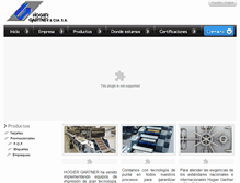Tablet Screenshot of hogier.com